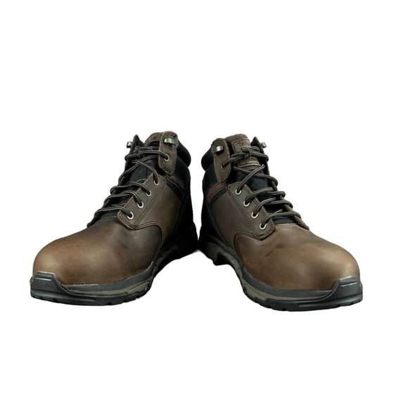 Timberland Pro Jigsaw 6" Steel Toe Brown Leather Work Boots Men's Sizes 8 - 13 M - Picture 8 of 9